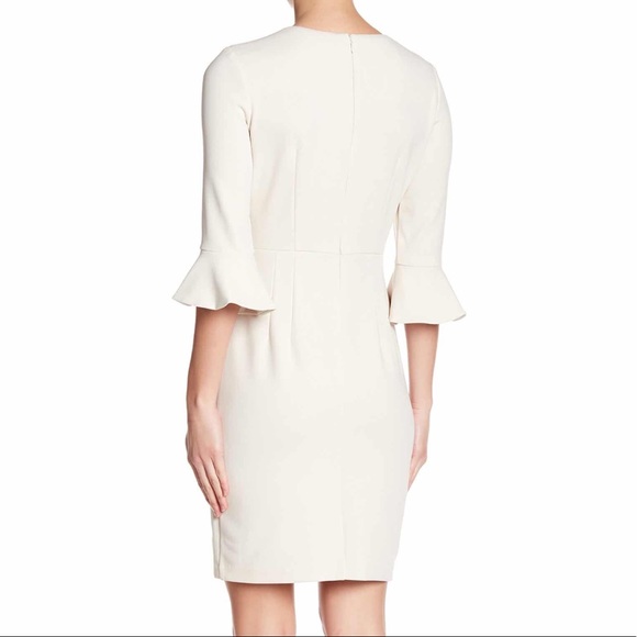 Ruffle Cuff Sheath Dress! - Picture 2 of 2